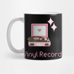 Pink Vinyl Record Mug